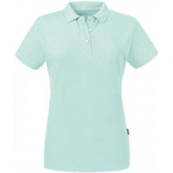 Russell Ladies Pure Organic Polo (White)