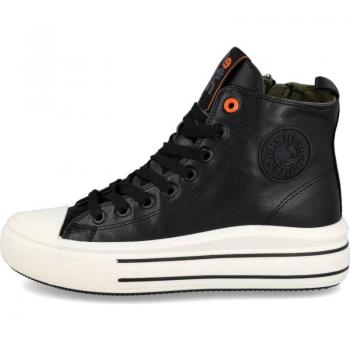 Zapatilla Alta Refresh 10070-281436 Negra