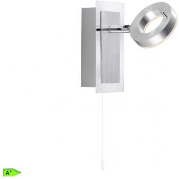 Sileda Aluminio Opaco – Lampada da Bagno 3000K IP44 (Paul Neuhaus)