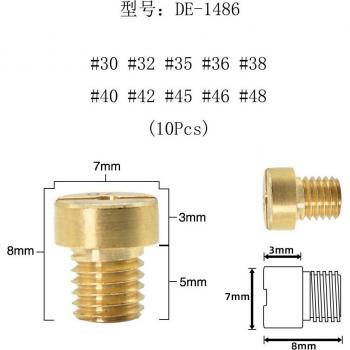 Inyectores principales ZSDTRP, piezas de recambio para carburador PHBG CARBB