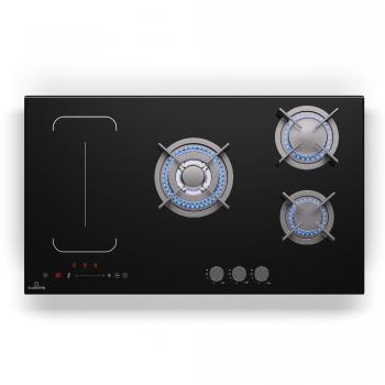 MultiChef 5 FlexZone : Induction + Gaz – Table de Cuisson
