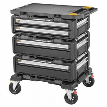 DeWALT ToughSystem DWST60510-1 – Carro de herramientas (3 cajas, superficie de trabajo, ruedas)