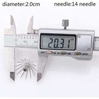 10PCS 12 Needle Stainless Steel Realistic Squid Umbrella Fishing Hooks