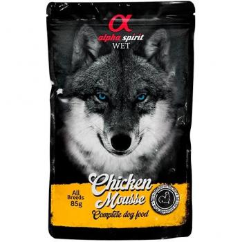 Capa de Mousse de Pollo Alpha Spirit – 85 g por paquete de 24 unidades