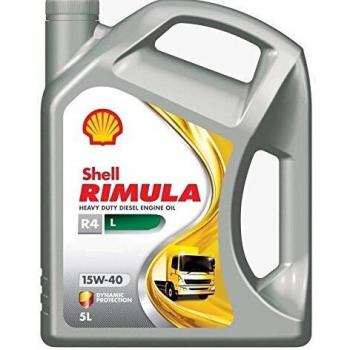 SHELL Huile moteur Rimula R4 X 15W40, Capacité: 5L