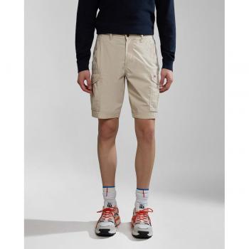 Bermuda Noto 2.0 de hombre estilo cargo lisa Napapijri beige claro