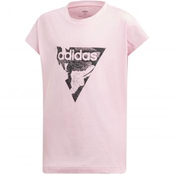 Adidas T-shirt Yg E AOP Fille, Multicolore