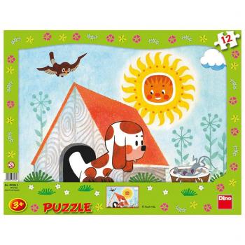 Puzzle Cadre Chiot 12 Morceaux