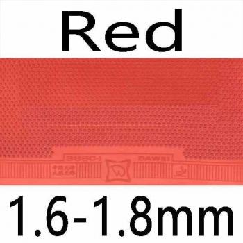 Caoutchouc Dawei 388C, pips-out moyen, tennis de table avec éponge