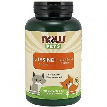 NOW Foods Pets L‑Lysine for Cats – 226 g