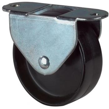 Kastenrolle Rad-Ø 45 mm Tragfähigkeit 55 kg Kunststoff mit Platte