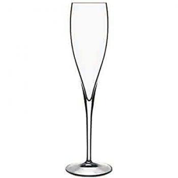 Luigi Bormioli Vinoteque Flute Glasses, 6 pieces, 175 ml
