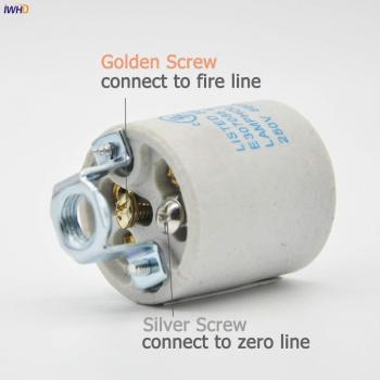 Fuente de luz IWHD Creamic Douite E27 (E27) 110–220 V