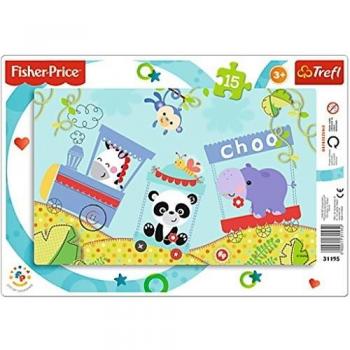 Happy Train – Puzzle Cadre 15 pièces Trefl