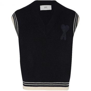 Ami Paris Herren V-Neck Pullunder
