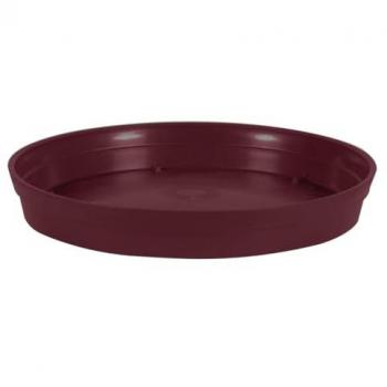 Soucoupe EDA en Polypropylène Ø 34,50 cm Rouge Bourgogne