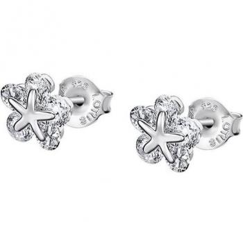Orecchini Lotus con circonite LP3107-4/1