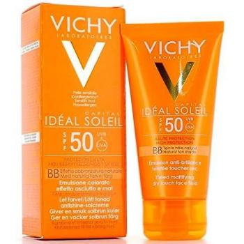 VICHY SOLEIL SPF 50+ EMULSIÓN FACIAL ANTI-BRILLOS CON COLOR 50 ML
