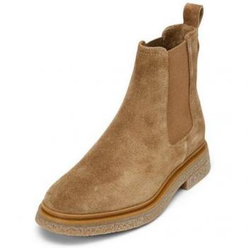 Marc O'Polo Chelsea-Boots für Damen, Veloursleder, Größe 36
