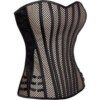 Corsé Steampunk de Hueso y Rizado