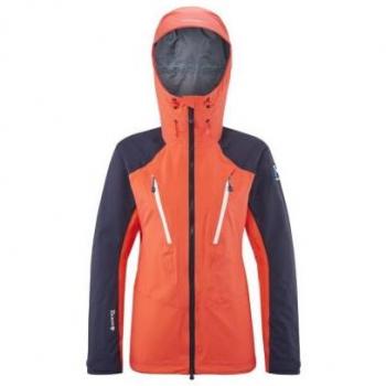 Chaqueta Millet Trilogy V Icon Dual Gore‑Tex Mujer Chrome/Sapphire
