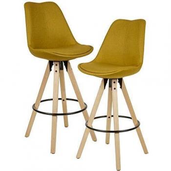 Kari Barhocker 2er-Set Holz