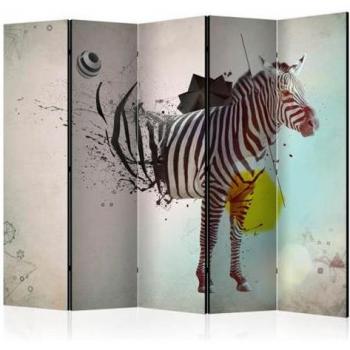 Zerlegbarer Paravent, 5‑Stück – „In Disharmony With Nature II“