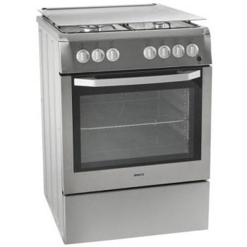 Cuisinière Mixte 3 Gaz + 1 Electrique Blanc