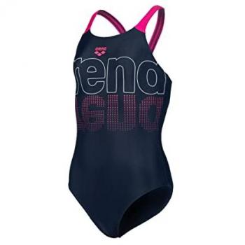 Arena Swimsuit V Back Niña Azul 8-9