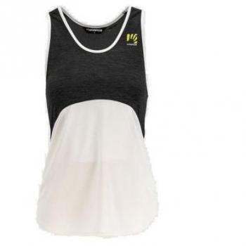 Camiseta de deporte sin mangas Karpos Alta Via Polartec (negro/blanco) mujer