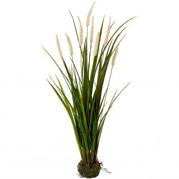 CREATIV GREEN Miscanthus-Erdball‑Kunstpflanze 75 cm