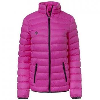 IZAS Etna Damen Jacke, gepolstert, rosa (PinkFluor/Black), L