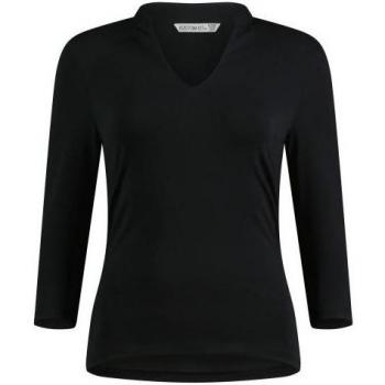 Kustom Kit Women's Regular Fit Mandarin Collar Blouse