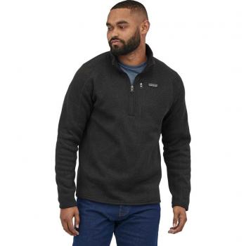 Patagonia Better Sweater Nero con Mezza Cerniera – XXL