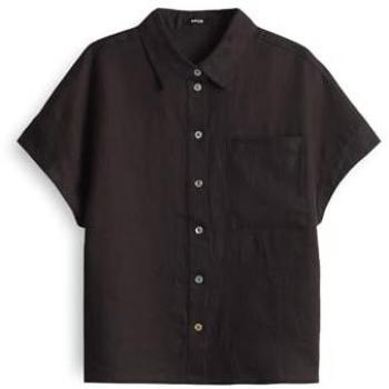 OPUS Leinenbluse Felisa, Regular Fit, Größe 40