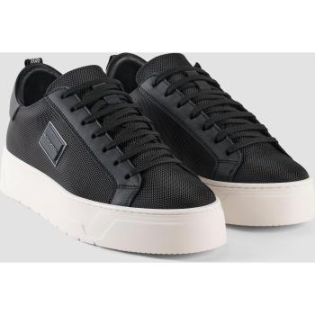 Zapatilha Antony Morato em Nylon e Couro com Detalhes Metálicos