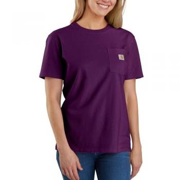 Camiseta Carhartt de Manga Corta Workwear Lila