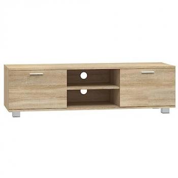 VidaXL Sideboard Sonoma Eiche 140 cm TV-Schrank