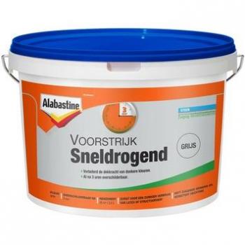 Alabastine grijze voorstrijk 2,5 liter