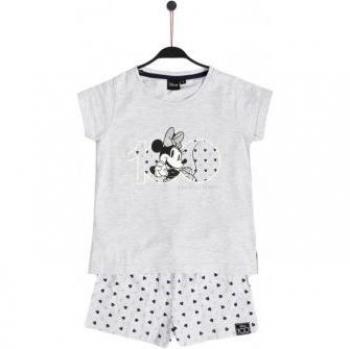 Fabulous Minnie Pijama Gris Metalizado