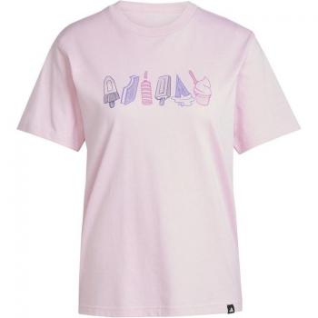 Adidas Streetwear T-Shirt W L Food Tee – weiß