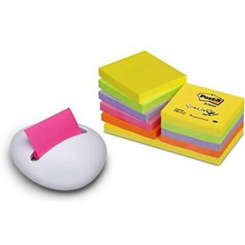 Post-it Z-Notes Spender Stone mit 12 Blöcken
