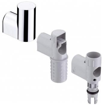 Hansgrohe UNICA'D Wandstütze mit Abdeckung, chrom 92110000