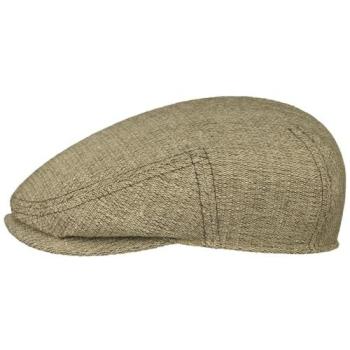 Stetson Women’s Beige/Green Kent Flat Cap – 59 cm