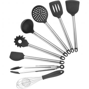 Non-Stick Silicone & Stainless Steel Cooking Tools