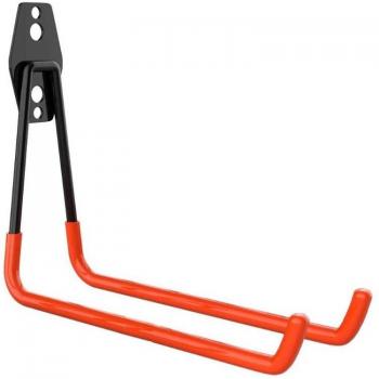 Wall-Mounted Heavy-Duty U-Shaped Tool Hook for Garage Storage