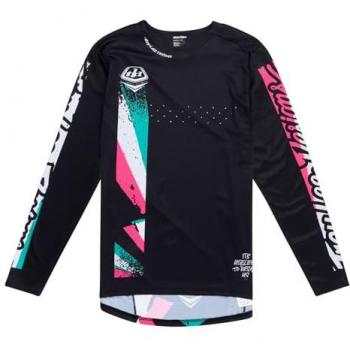 Maglia Ciclismo Full Pull Sprint Nero S