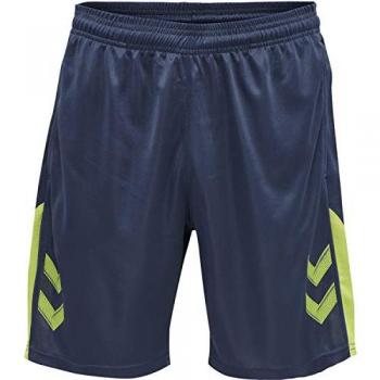 Hummel Kurze Sporthose Blau Mittlerer Bund Herren