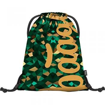 Cartera deportiva BAAGL Skate Polygon verde