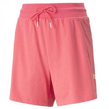 Puma Short Power Colorblock Rosa para Mujer